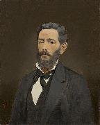 Almeida Junior Bust of a Man France oil painting artist